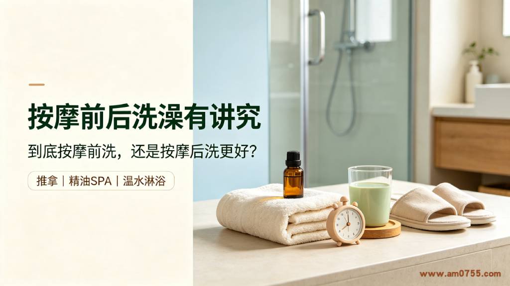 按摩前后洗澡有讲究，到底按摩前洗还是按摩后洗更好
