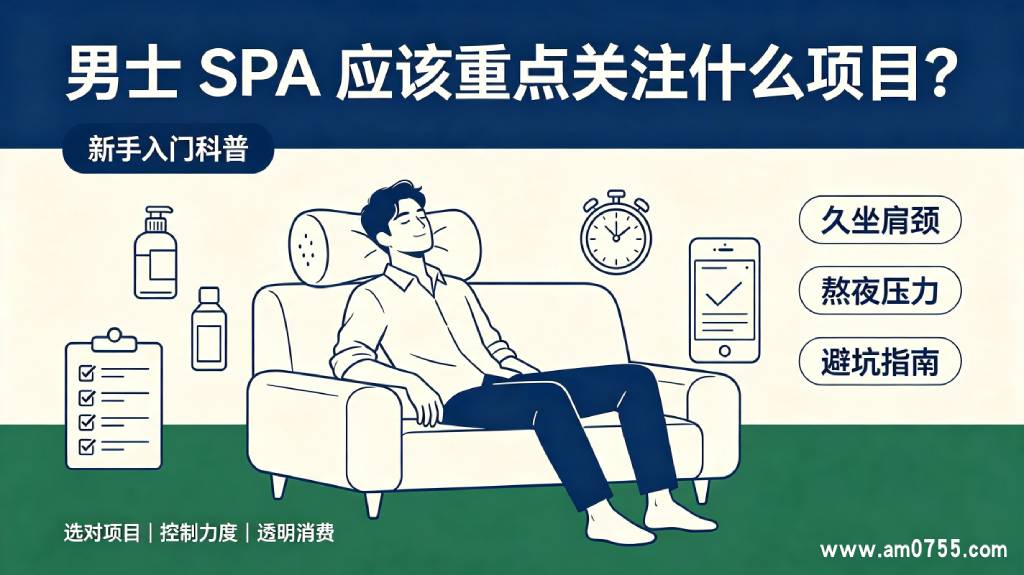 男士 SPA 应该重点关注什么项目？新手入门科普