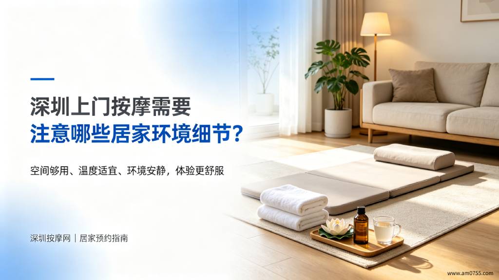 深圳上门按摩需要注意哪些居家环境细节？预约前必看
