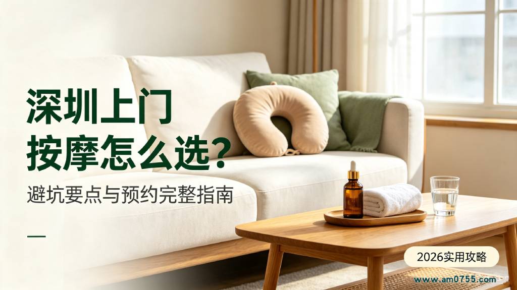 深圳上门按摩怎么选？避坑要点与预约完整指南