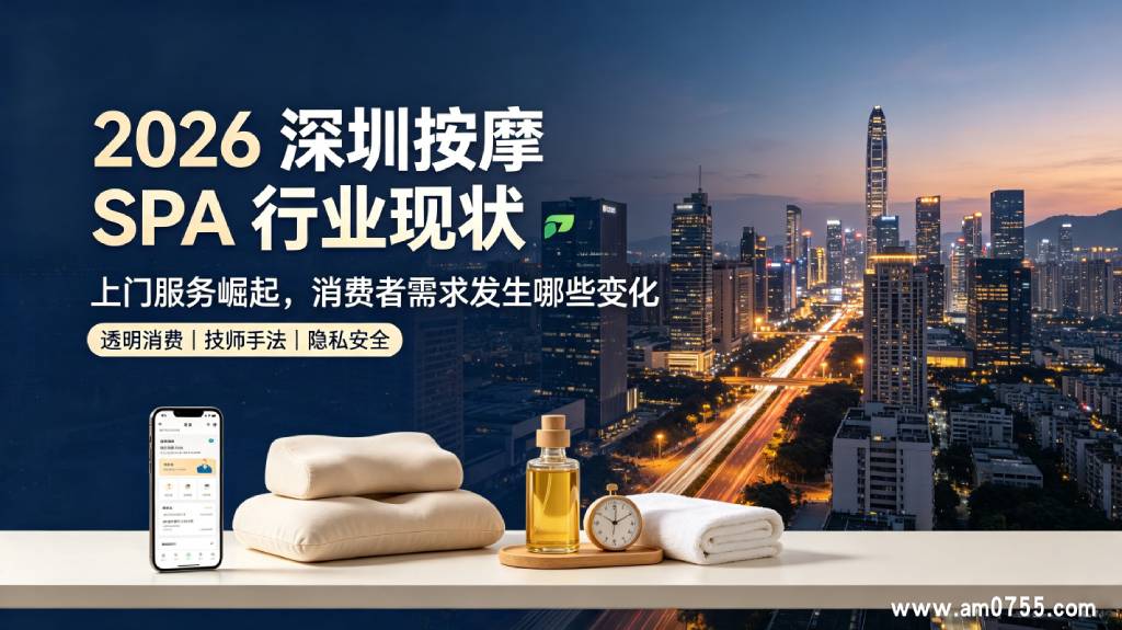 2026深圳按摩 SPA 行业现状：上门服务崛起，消费者需求发生哪些变化