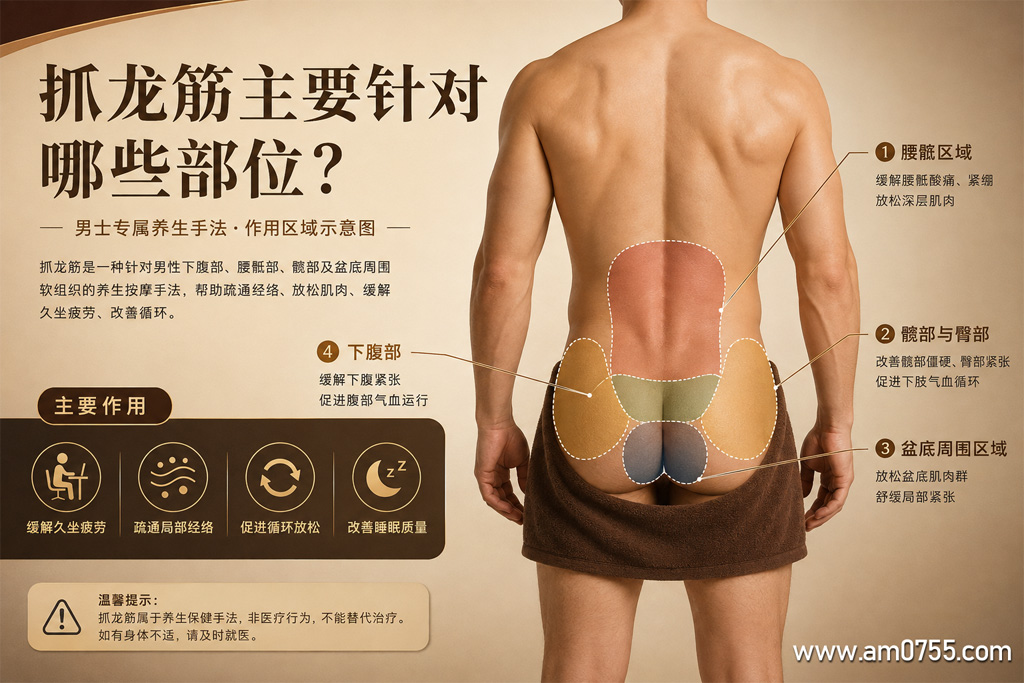 抓龙筋主要针对的部位 抓龙筋主要针对的部位